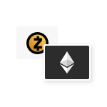 CryptocurrenciesZcash / EthereumZECETH