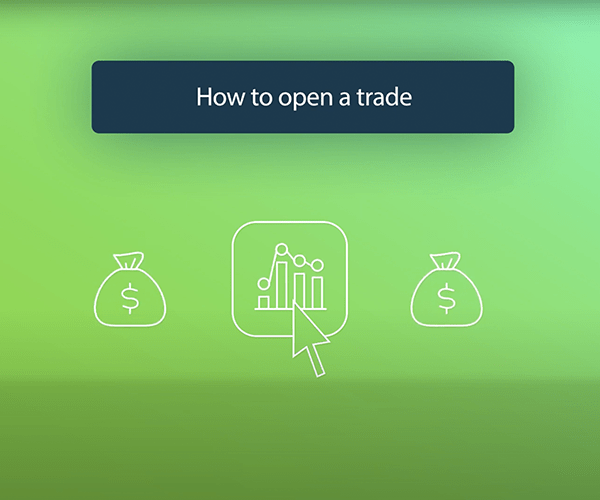 How do I open my first trade?
