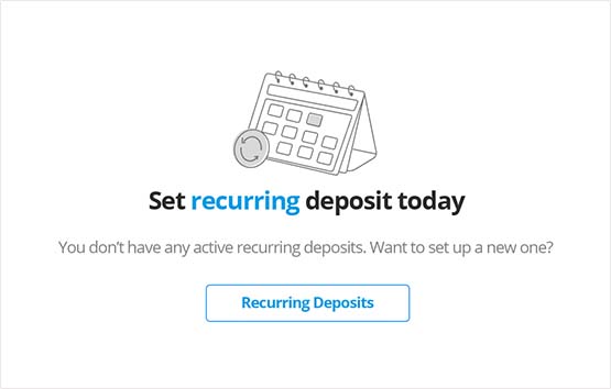 How Can I Start Recurring Deposits